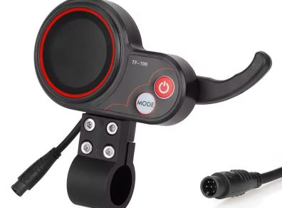 LED Display Throttle Instrument TF-100 5/6 pin for Kugoo M4 / M4 Pro Electric Scooter E-Scooter Thumb Accessories