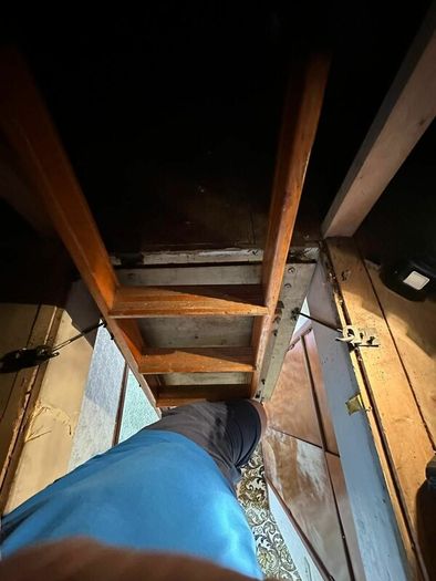 Attic stairs  Heavy duty With trap door  PRICE REDUCED