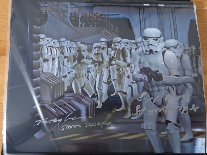 Autographed Star wars
