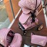 Brand new baby pink pram 3 in 1 Travel system Image 6