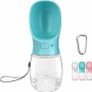 Portable Dog Water Bottle, 350/550ml Dog Walking Travel Bottle Puppy Water Leak Proof Drinking Dispenser Food Grade Dog Hot Water Drink Bottle (MULTIPLE SIZES/COLOURS) Image 2