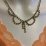Sparkling silver tone necklace Image 2