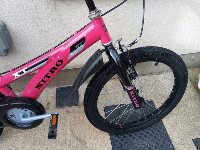 Kids nitro bike size 20 inch wheels