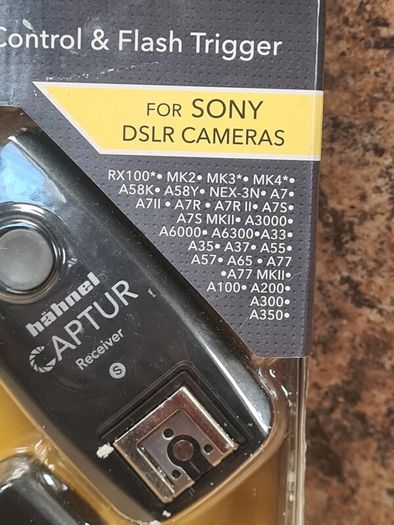 Hahnel Captur Remote Control And Flash Trigger For Sony Dlsr Cameras Brand New Camera Accessories