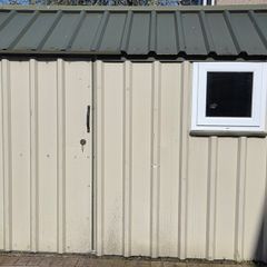Steel shed 3m x 2m