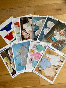 Knitting Patterns Bundle x 20 Baby Patterns