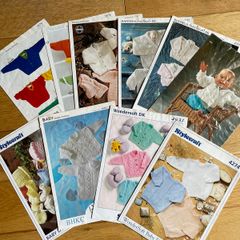 Knitting Patterns Bundle x 20 Baby Patterns