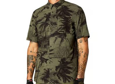 Fox Racing Flexair Woven Short Sleeve Shirt Size Small