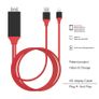 2M Lightning Connector To AV HDMI/HDTV TV AdapterCable For iPhone X,8,7,6S,6Plus Image 3