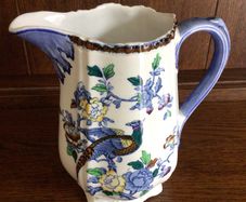 Vintage Woods Mayfair Design Hand Painted 7 inch Water jug