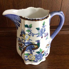 Vintage Woods Mayfair Design Hand Painted 7 inch Water jug