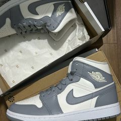 Nike Jordan 1 mid stealths shoes