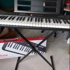 Keyboard, Stand, Adapter
