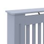 Radiator Cover Anthracite 152x19x81.5 cm MDF Image 6