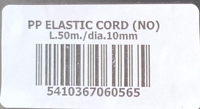Elastic Shock Cord Bungee  10mm / 50m - Reel Black