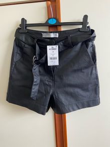 Next Black high waist shorts, size UK10