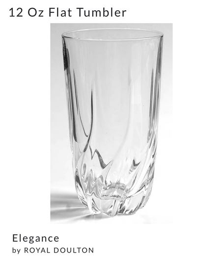 4 Flat Tumbler by Royal Doulton