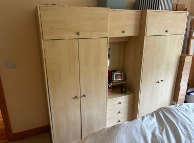 Large wardrobe