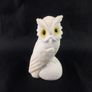Alabaster snow owl figurine Image 2
