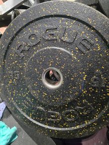 Rogue, BLK box, hit fitness, plates all pairs