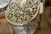 VGC Silver Plated Jewellery Box Mid 20th Century