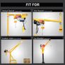 BRAND NEW 220v Electric Hoist Cable Winch Motor Rope Stroke Cable Hoist Winch Crane Lifting 200kg Load Image 2