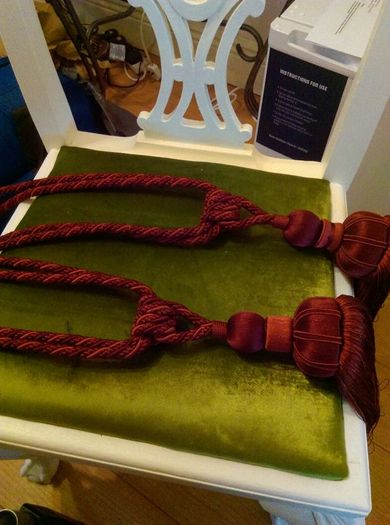 Beautiful curtain tie backs
