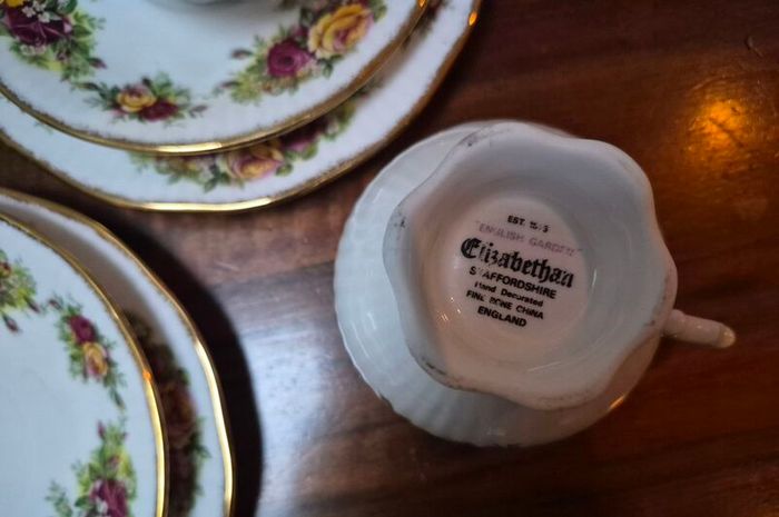 Staffordshire English Garden Tea Set