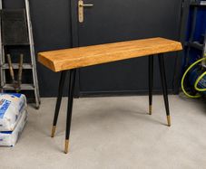 Solid Beech Console Table