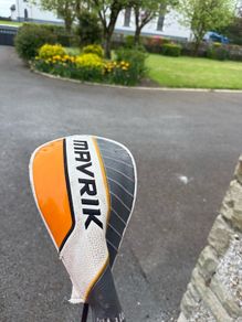 Callaway Mavrik Max driver and 3 wood