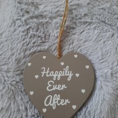 wooden heart decor