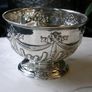 Antique Victorian Solid Silver Sugar Bowl Sheffield 1896 James and William Deakin 92g. Fully Hallmarked. Image 8