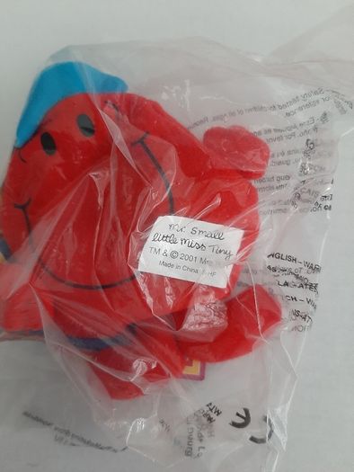 Mr Men reversible plush toys 2001
