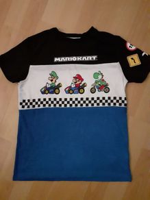 Next Mario Kart Tshirt Age 9 yrs