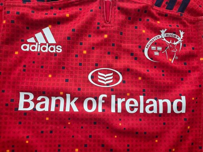 Munster Rugby 2017-18 Men's Jersey Size XL