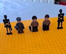 Lego star wars 5 minifigures bundle