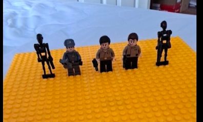 Lego star wars 5 minifigures bundle