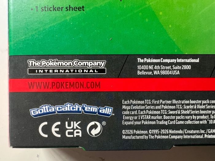 Pokemon First Partner Illustration Collection Series 1 NEW