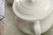 Rare Pair of Le Creuset Soup Bowl Country Cream.
