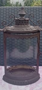 Presume Antique Candle Light/1 Glass missing