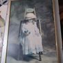 Lovely Old Print Picture Of Little Girl. Image 2