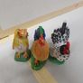 Vintage chicken figurines - for sale Image 3