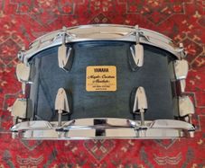 Yamaha Maple Custom Absolute Sea Blue ASD0106 Snare Drum 14 x 6.5