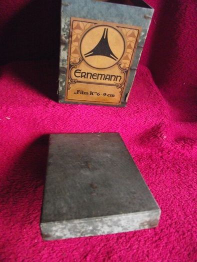 Ernemann "Film K" 6x9 Box Camera With Original Shop Box - Circa 1920 - 1926