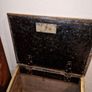 Antique brass Burn's Cottage Slipper Box Image 6