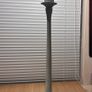 Tall Shabby Chic Wooden Table Lamp Image 5