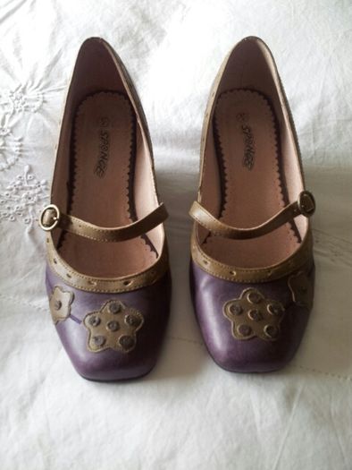 Vintage Style Wedge Shoes