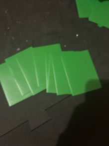 Card Sleeves/Protectors 8 piece (Green)