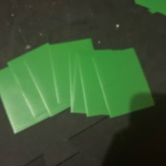 Card Sleeves/Protectors 8 piece (Green)