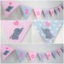 Beautiful Personalised Cotton Bunting Image 8